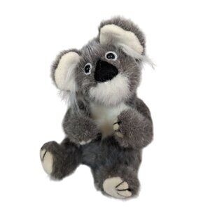 TY Attic Treasures Brisbane the Koala plush toy   9 inch jointed gray  white  st